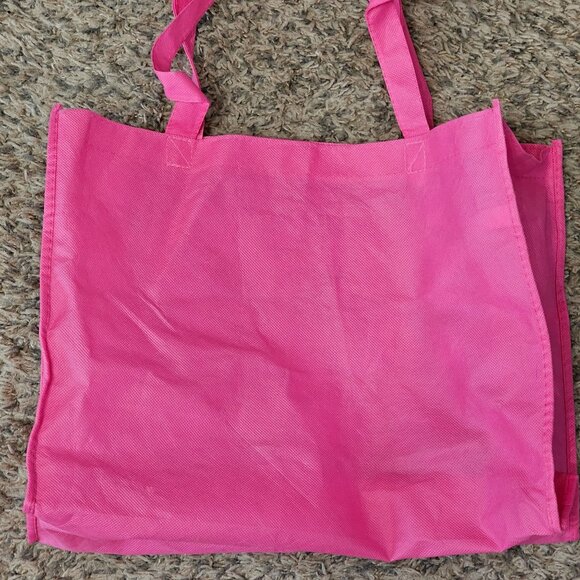 Blogilates Pink Reusable Tote Bag With Handles Vintage Popflex - Picture 3 of 8